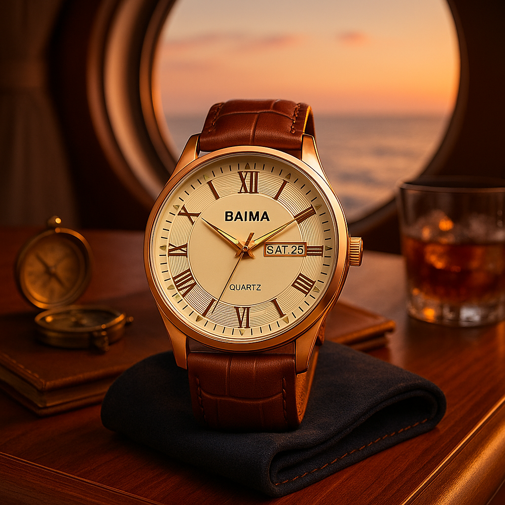 BAIMA Rose Classic – Timeless Leather Edition