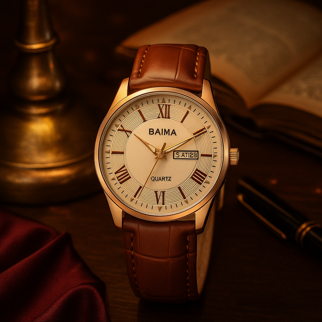 BAIMA Rose Classic – Timeless Leather Edition