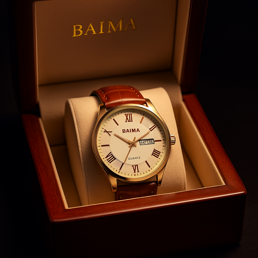 BAIMA Rose Classic – Timeless Leather Edition